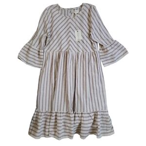 NWT Orange Creek Stripe Cottagecore Dress Size M